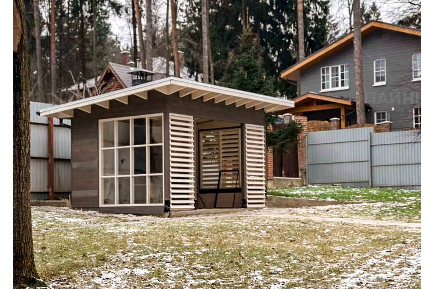 Проектирование деревянных беседок