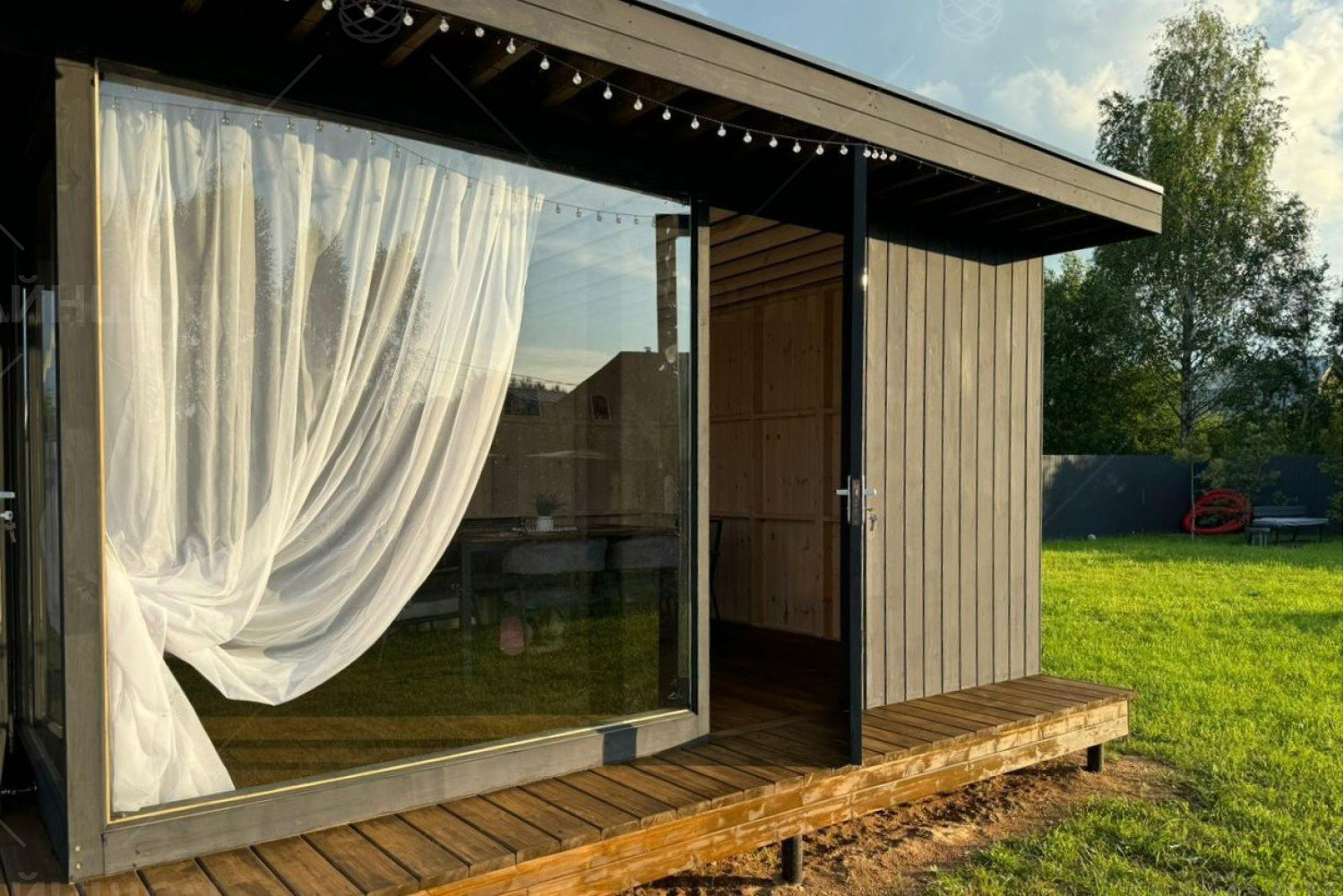 Современные стили беседок