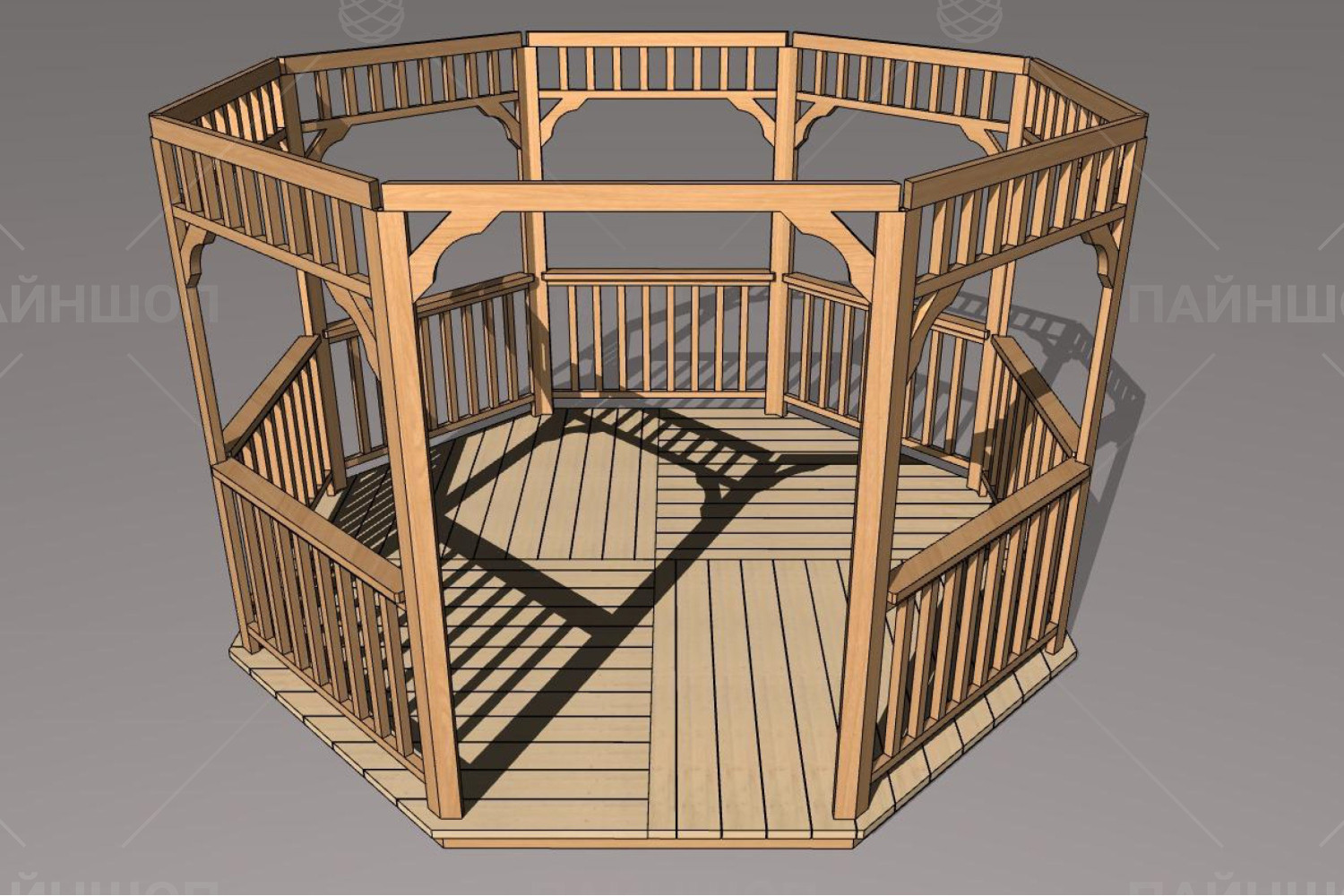 Строительство беседки своими руками