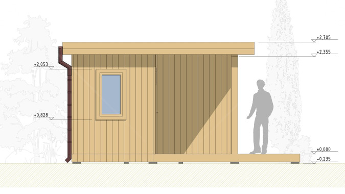 Беседка Эвон 4х5