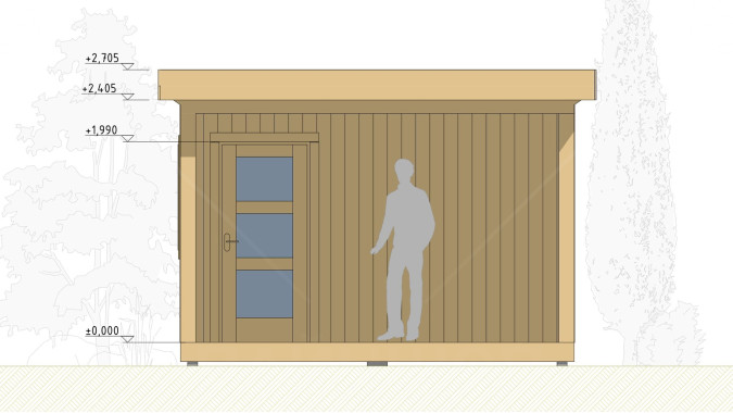 Беседка Эвон 4х5