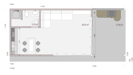 Гостевой летний дом Денвер №5