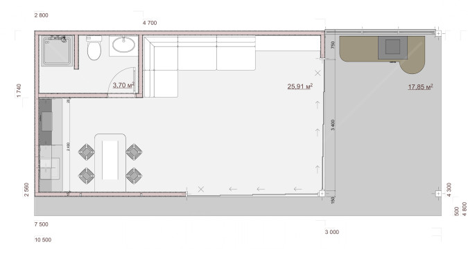 Гостевой летний дом Денвер №5