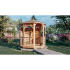 Комплект для самостоятельной сборки Беседки Виктория d 2,5 (полузакрытая)