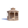 Комплект для самостоятельной сборки Беседки Виктория d 3 (двухъярусная, полузакрытая)