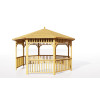 Комплект для самостоятельной сборки Беседки Виктория d 4 (без пола)