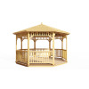 Комплект для самостоятельной сборки Беседки Виктория d 4 (стандарт)
