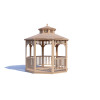 Комплект для самостоятельной сборки Беседки Виктория d 3 (двухъярусная)