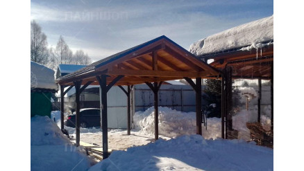 Навес для авто Бивер 3х5