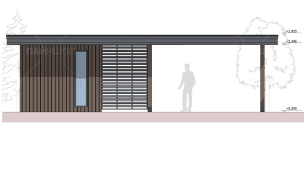 Навес для авто Гамбург 5х9