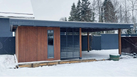 Навес для авто Гамбург 5х9