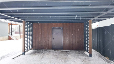 Навес для авто Гамбург 5х9