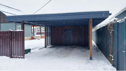 Навес для авто Гамбург 5х9