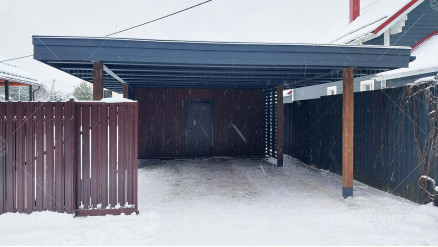 Навес для авто Гамбург 5х9