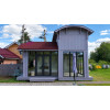 Беседка Амьен с пристройкой  4,20х7,55