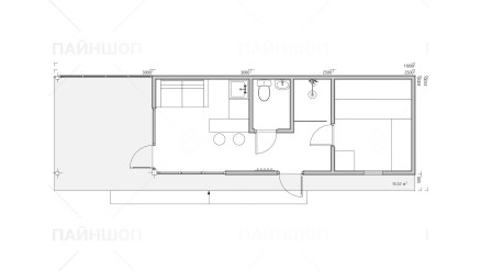 Баня Скаут 3,5х11