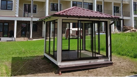 Беседка панорамная №7 3х3