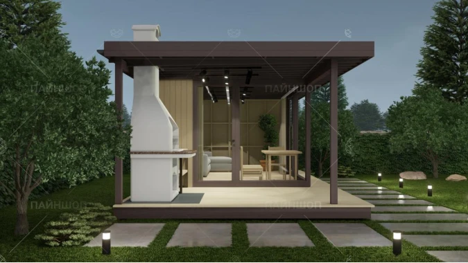 Павильон Скаут 4х9