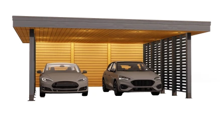Навес для авто Гамбург 5,95х5,95