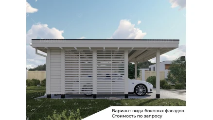 Навес для авто Гамбург Новый 5,95х5,95
