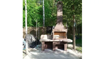 Барбекю для беседки №14