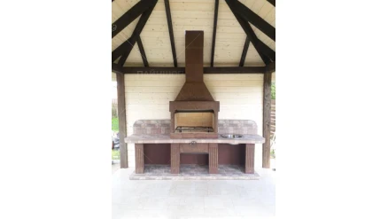 Барбекю для беседки №16