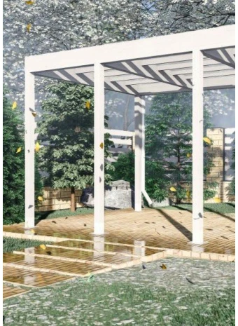 Как использовать перголы в ландшафтном дизайне?