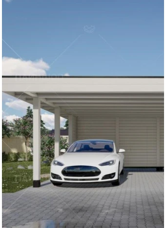 Обзор современного навеса для авто «Новый Гамбург»