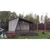 Беседка 3х6 дизайнерская асимметричная