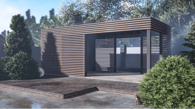 Беседка Альпа 3,5х7,5 без пола