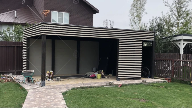 Беседка Альпа 4х6