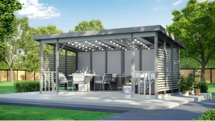 Беседка Амелия 3х6