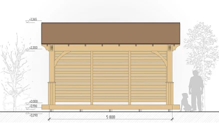 Беседка Беринг 3х5