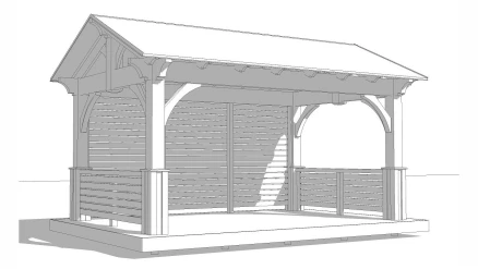 Беседка Беринг 3х5