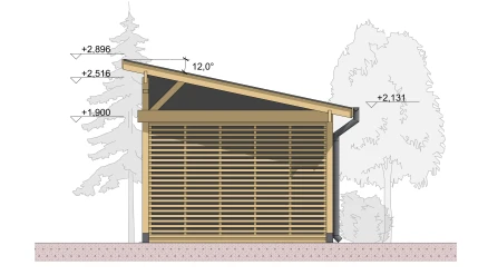 Беседка Канкун 3х4