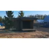 Угловая беседка хайтек 5х5