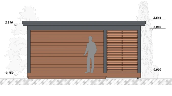 Беседка Арнем 3х5,5