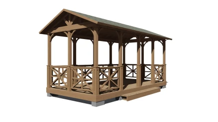 Беседка Z-серии 5,38х2,7