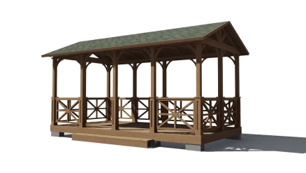 Беседка Z-серии 5,38х2,7