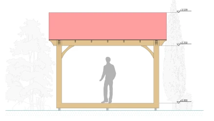 Беседка Беринг 4х4,5