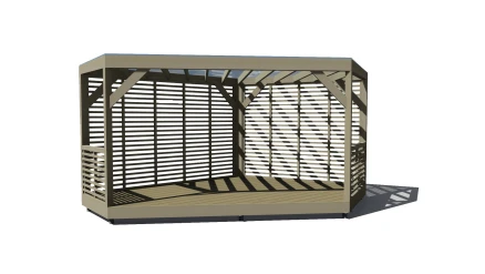 Угловая беседка Рейдал