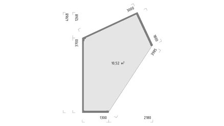 Угловая беседка Рейдал