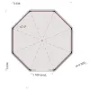 Комплект для самостоятельной сборки Беседки Виктория d 3,5 (без пола, двухъярусная, полузакрытая)