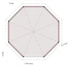 Комплект для самостоятельной сборки Беседки Виктория d 4 (без пола, двухъярусная)