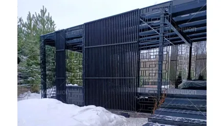 Пристройка в современном стиле