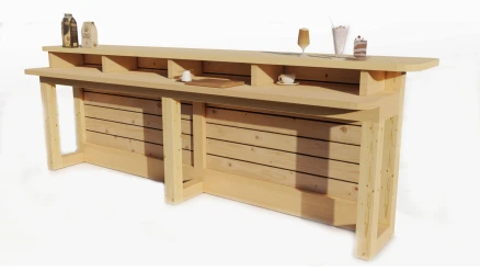 Летний барный комплекс Аляска 5х5