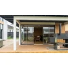Павильон Скаут 6х7,865 с безрамным остеклением
