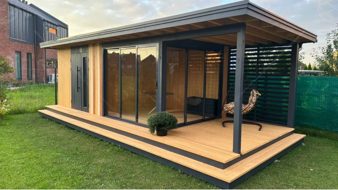 Павильон Скаут с хозблоком. Акция: «все включено!»  Резерв весна-лето 2026. 