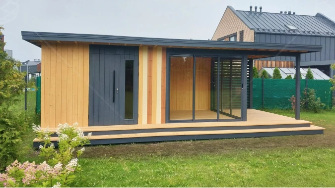 Павильон Скаут с хозблоком. Акция: «все включено!»  Резерв весна-лето 2026. 