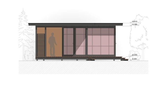 Павильон  Скаут угловой 4х6,5+3х4